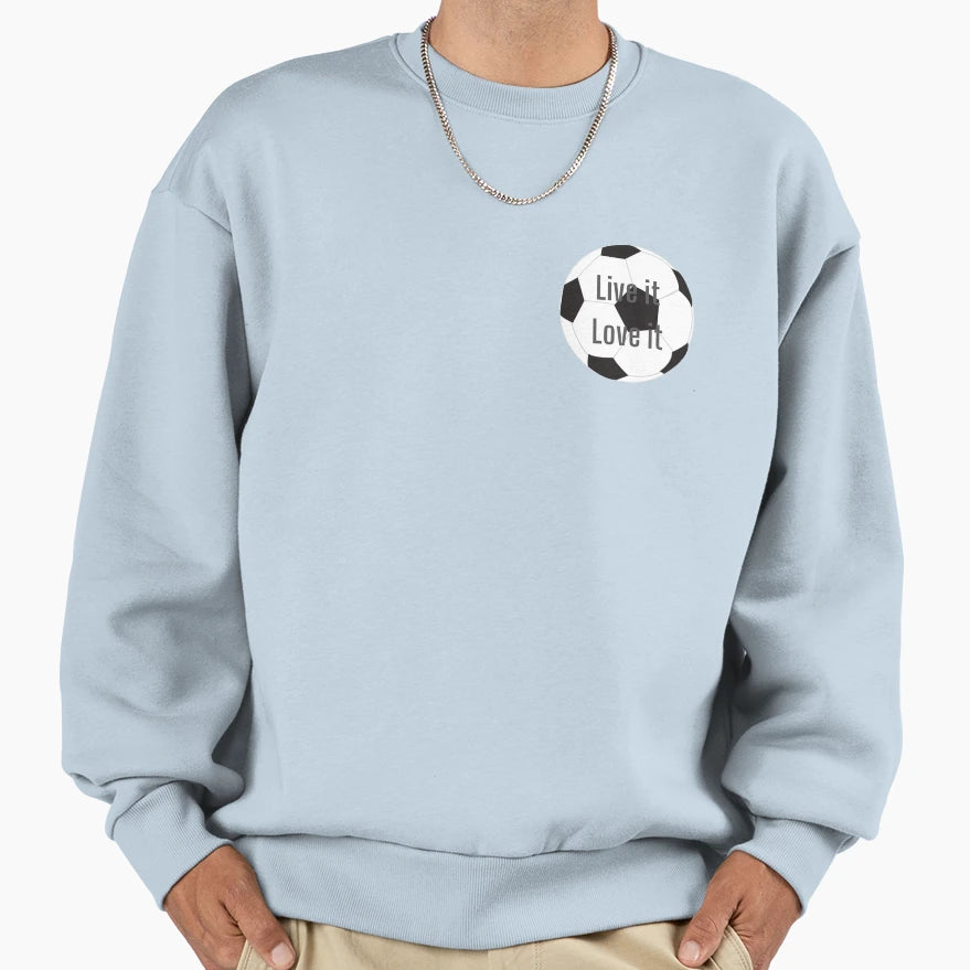 Soccer Sweatshirt - Unique Graphic for Adults - T-Shirt, Sweatshirt, Hoodie