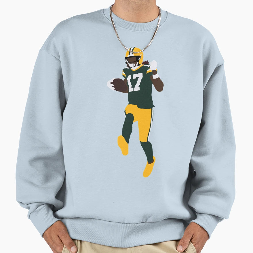 Adams Touchdown Sweatshirt - Minimalist Print for Adults - T-Shirt, Sweatshirt, Hoodie