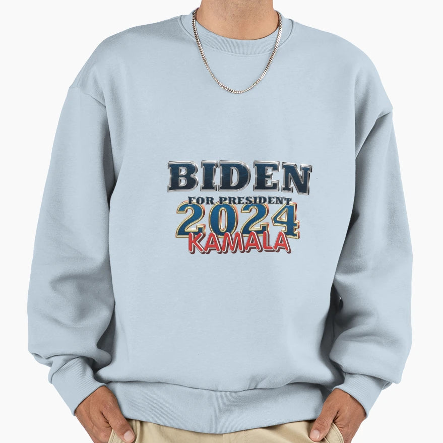 Biden 2024 Sweatshirt - Streetwear Style Men Women - T-Shirt, Sweatshirt, Hoodie