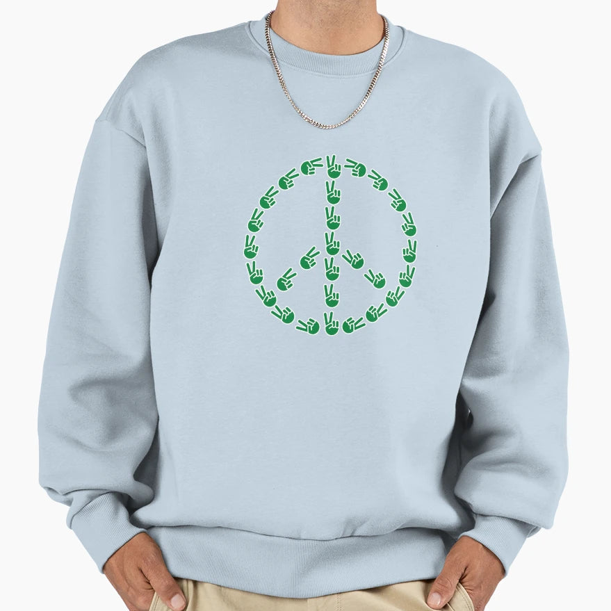 World Peace Day Sweatshirt - Trendy Graphic Unisex - T-Shirt, Sweatshirt, Hoodie