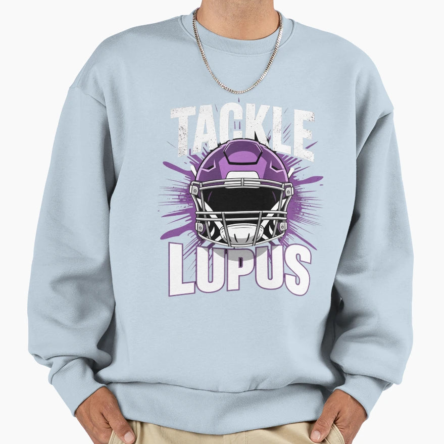 Tackle Lupus May Lupus Awareness Sweatshirt - Aesthetic Graphic for Adults - T-Shirt, Sweatshirt, Hoodie