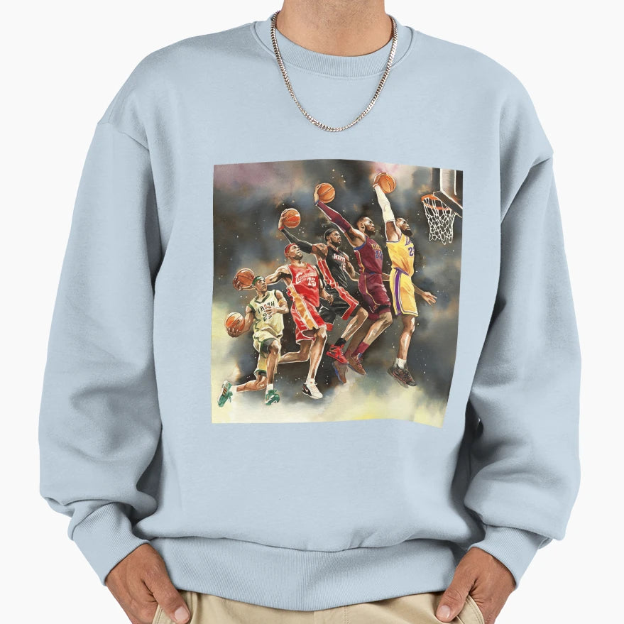 Lebron James Dunk Best Sweatshirt - Minimalist Print Unisex - T-Shirt, Sweatshirt, Hoodie