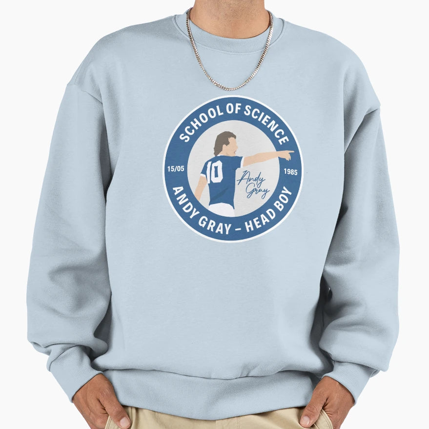 Andy Gray Everton Football Sweatshirt - Novelty Apparel for Adults - T-Shirt, Sweatshirt, Hoodie