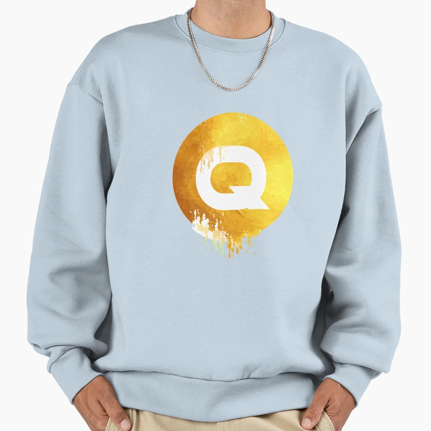 Letter Q Sweatshirt - Graphic Print Men Women - T-Shirt, Sweatshirt, Hoodie