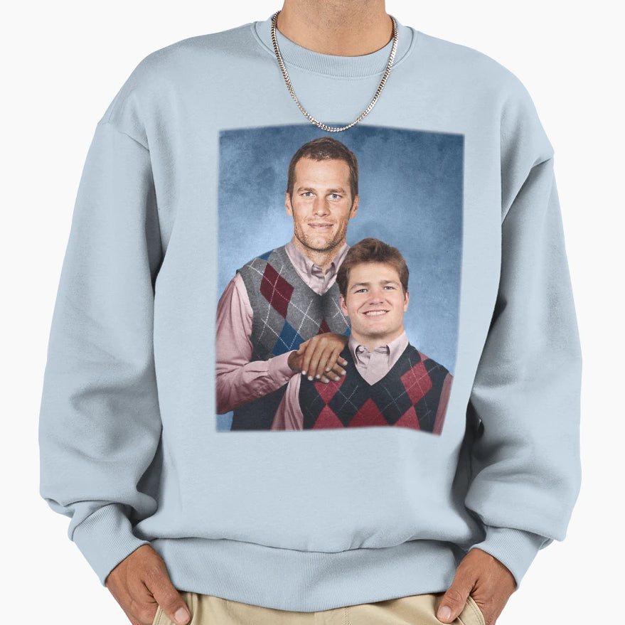 Brady And Maye New England Sweatshirt - Novelty Apparel Unisex - T-Shirt, Sweatshirt, Hoodie
