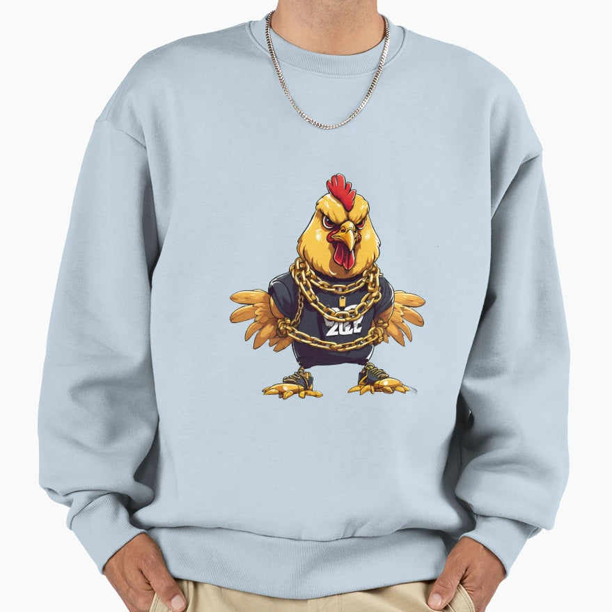 Chicken Thuggets Sportsfan Sweatshirt - Minimalist Print for Adults - T-Shirt, Sweatshirt, Hoodie