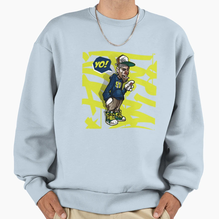 New Custom Graffiti Sweatshirt - Novelty Apparel Men Women - T-Shirt, Sweatshirt, Hoodie