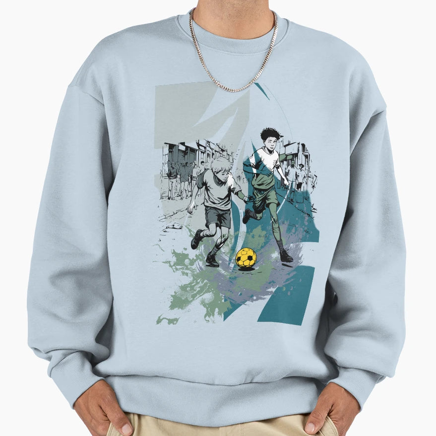 Play Football Sweatshirt - Casual Everyday Wear Unisex - T-Shirt, Sweatshirt, Hoodie