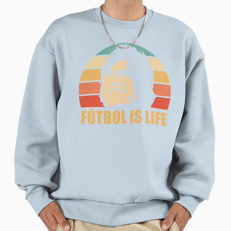Futbol Is Life T-Shirt - Casual Everyday Wear Men Women - T-Shirt, Sweatshirt, Hoodie