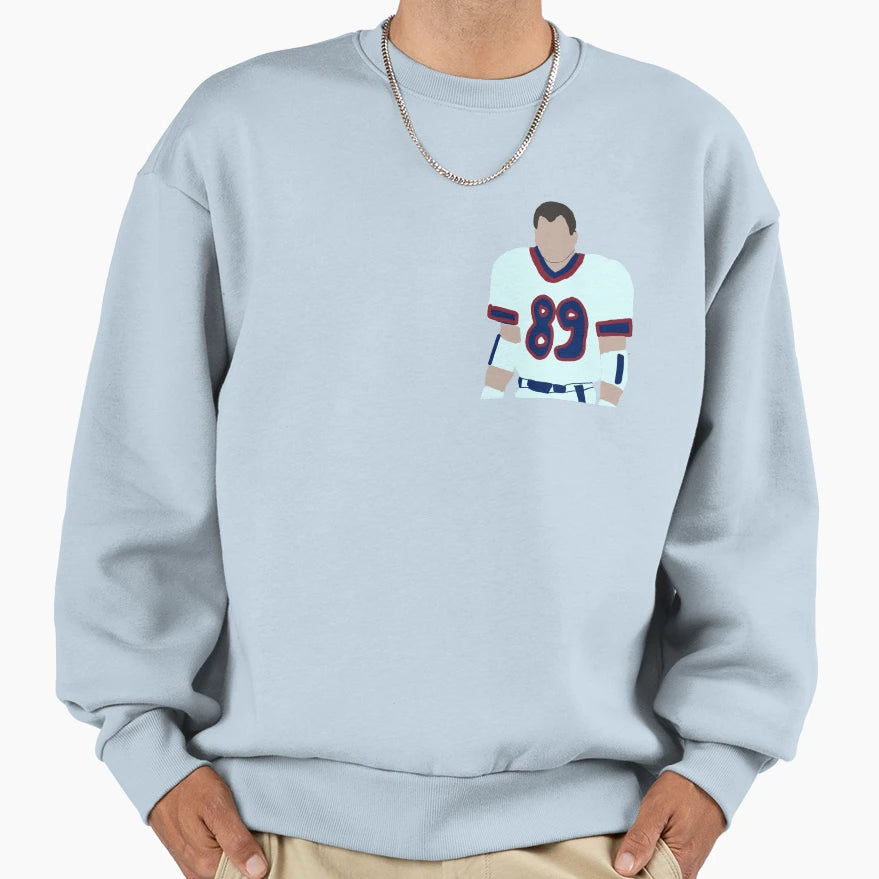 Steve Tasker Buffalo Bills Sweatshirt - Minimalist Print for Adults - T-Shirt, Sweatshirt, Hoodie