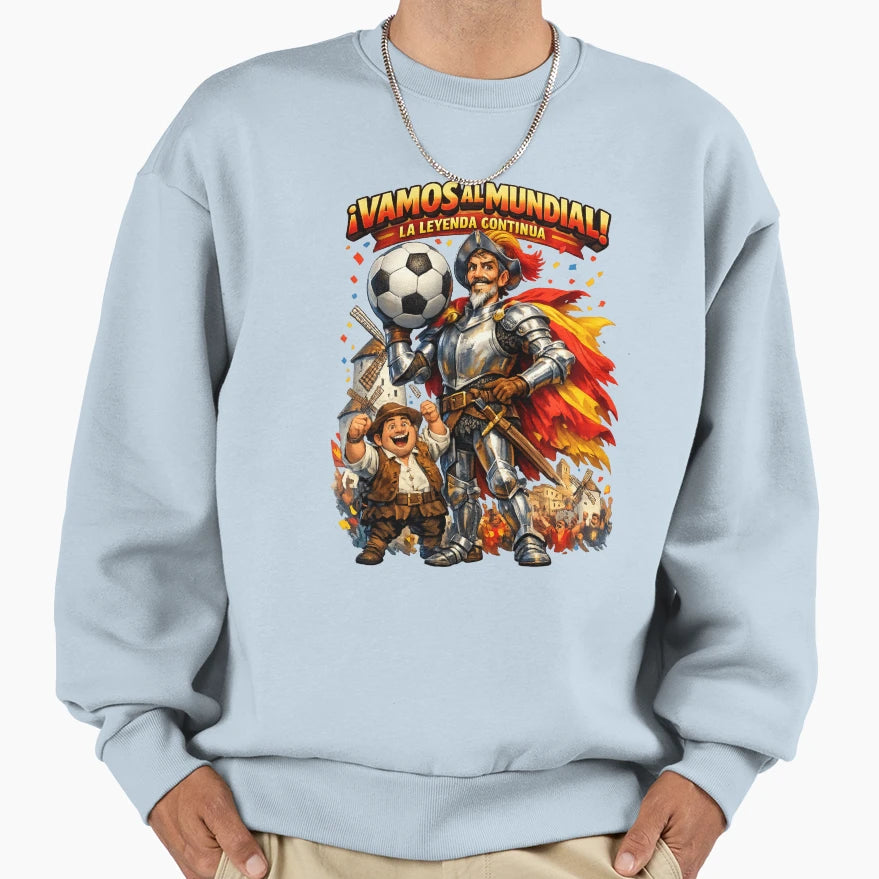 Spain World Cup 2026 Don Quixote Fan T-Shirt - Custom Art Print for Adults - T-Shirt, Sweatshirt, Hoodie