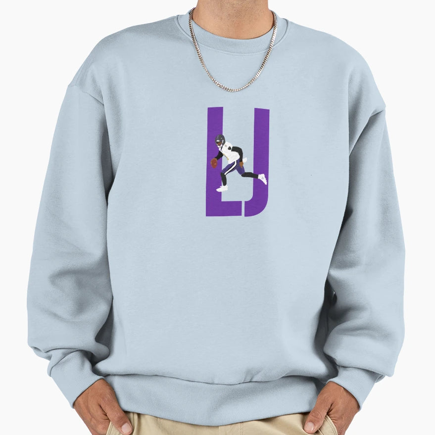 Lamar Baltimore Art T-Shirt - Unique Graphic Men Women - T-Shirt, Sweatshirt, Hoodie