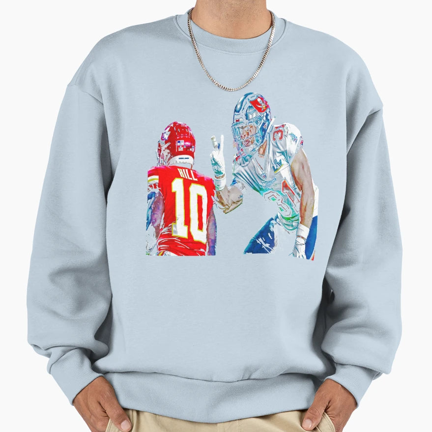 Antoine Winfield Jr Peace Out Art Sweatshirt - Graphic Print for Adults - T-Shirt, Sweatshirt, Hoodie