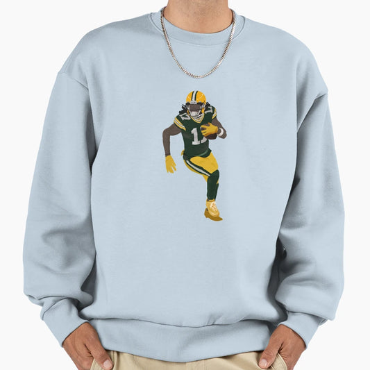 17 Packers Adams Digital Drawing Sweatshirt - Aesthetic Graphic for Adults - T-Shirt, Sweatshirt, Hoodie