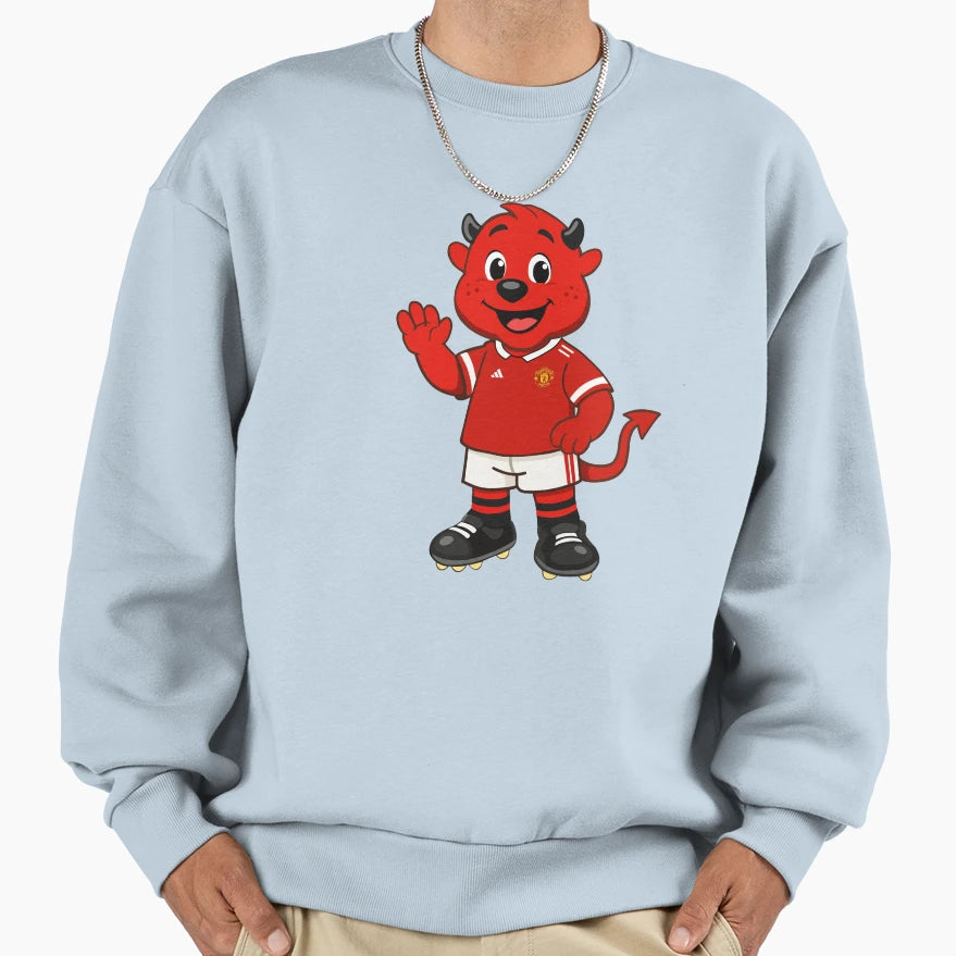 Manchester United Fred Red Sweatshirt - Trendy Graphic Men Women - T-Shirt, Sweatshirt, Hoodie