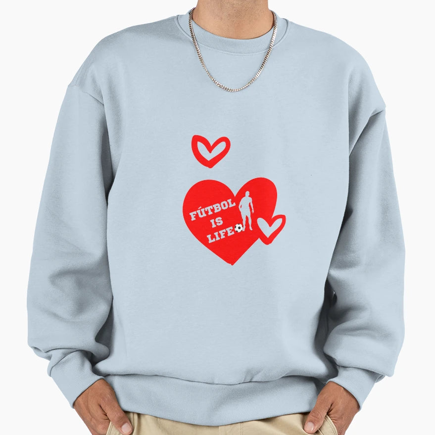 F Tbol Is Life Football And Soccer T-Shirt - Fun Novelty Design for Adults - T-Shirt, Sweatshirt, Hoodie