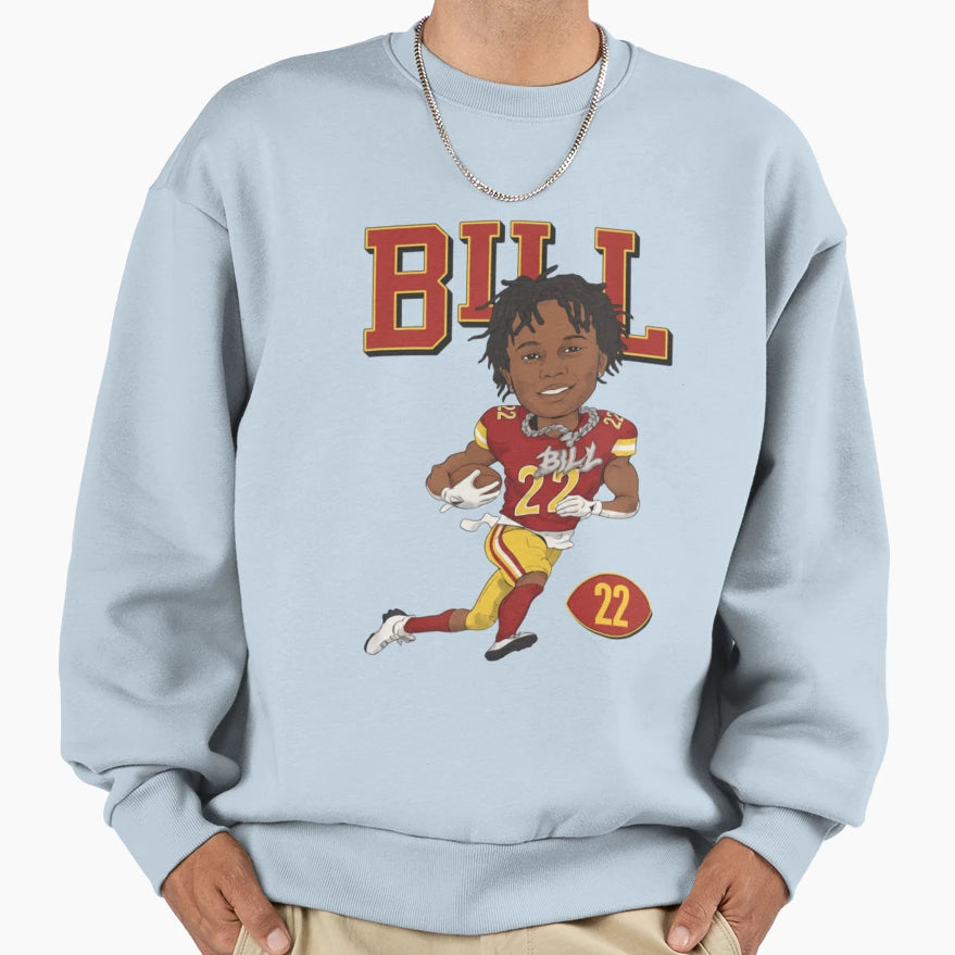 Bill Jacory Croskey Merritt 22 Sweatshirt - Casual Everyday Wear Men Women - T-Shirt, Sweatshirt, Hoodie