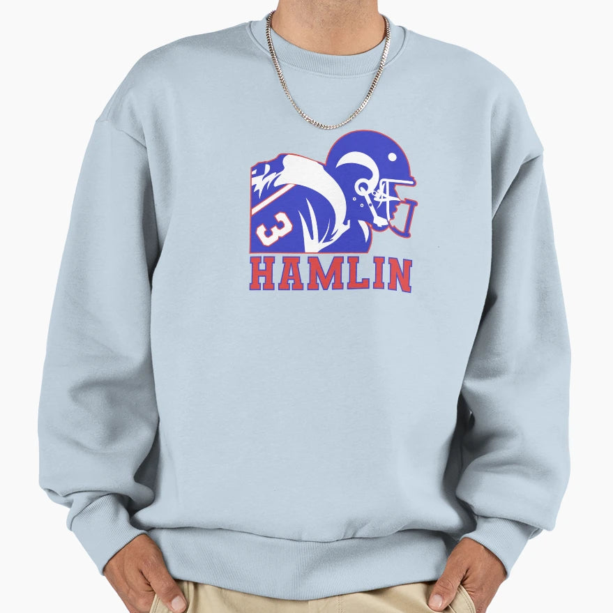 Damar Hamlin Sweatshirt - Aesthetic Graphic Men Women - T-Shirt, Sweatshirt, Hoodie