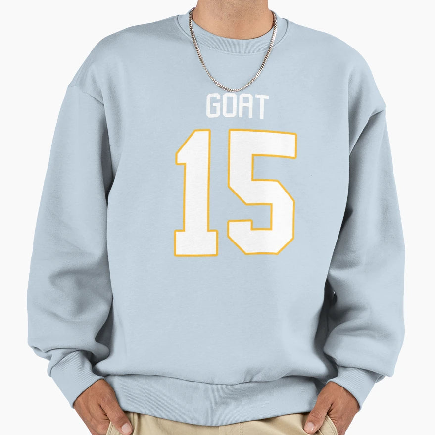 Goat 15 Sweatshirt - Minimalist Print for Adults - T-Shirt, Sweatshirt, Hoodie