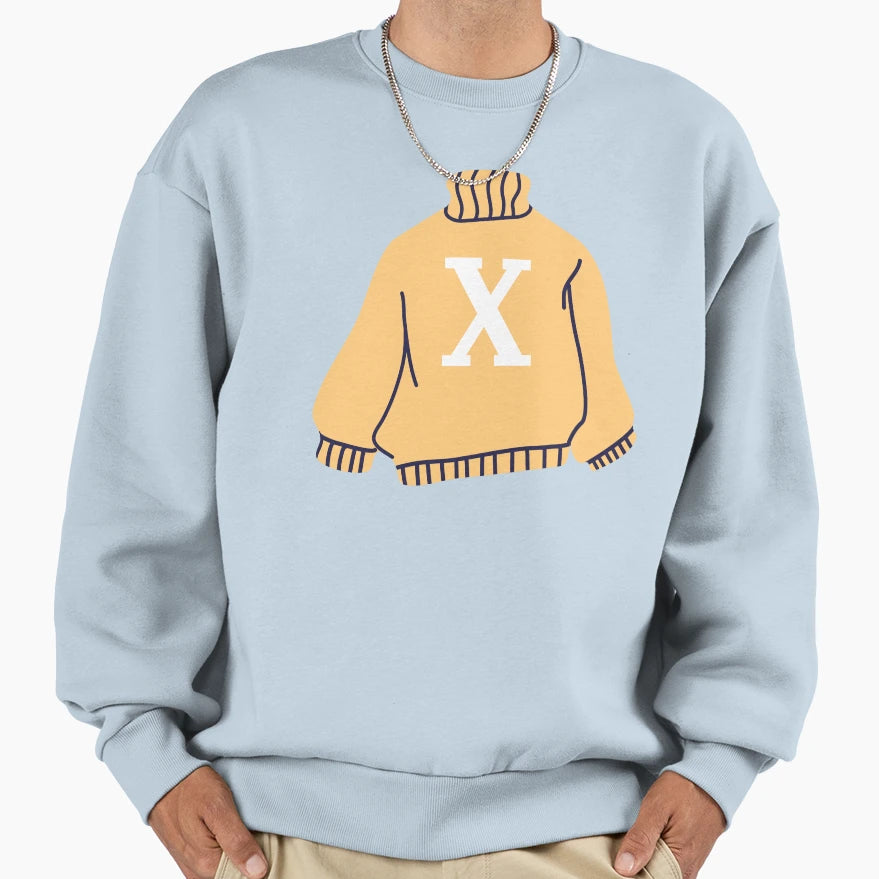 Letter Sweatshirt - Custom Art Print Men Women - T-Shirt, Sweatshirt, Hoodie