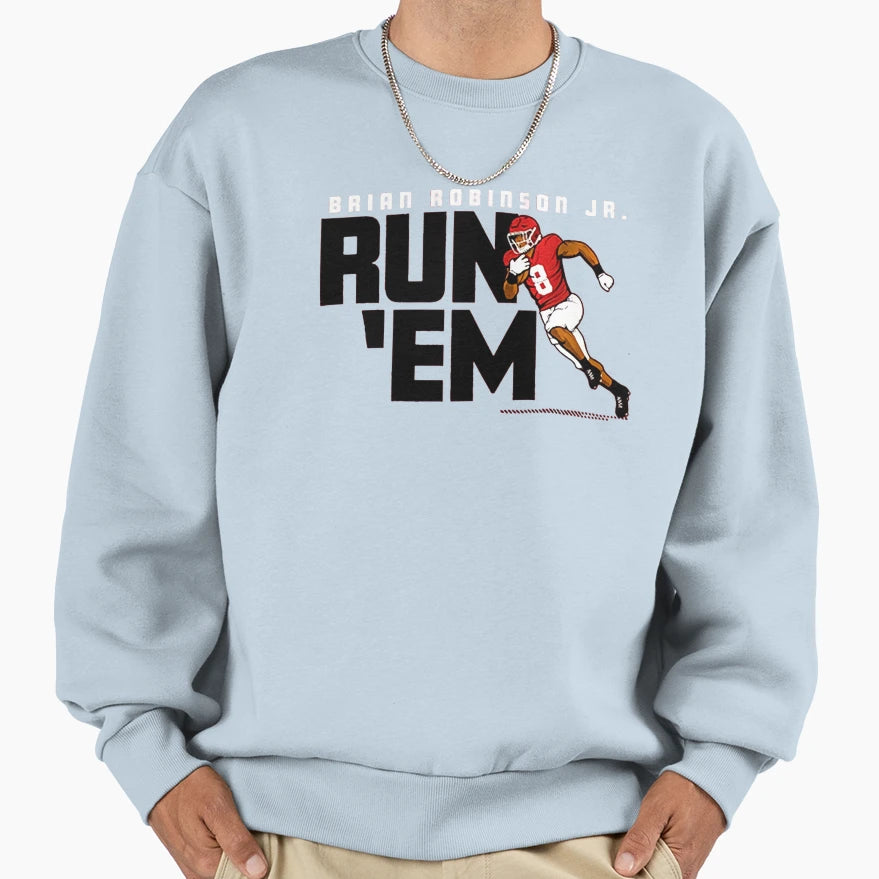 Brian Robinson Jr Sweatshirt - Casual Everyday Wear for Adults - T-Shirt, Sweatshirt, Hoodie