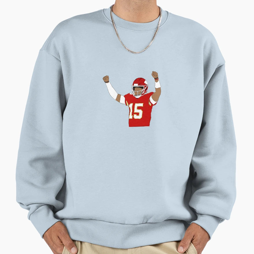 Hands Up Sweatshirt - Fun Novelty Design for Adults - T-Shirt, Sweatshirt, Hoodie