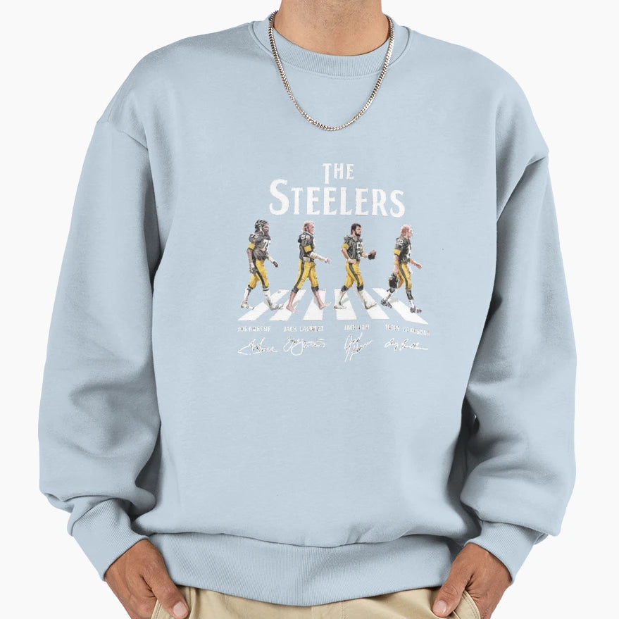 Steelers Sweatshirt - Minimalist Print for Adults - T-Shirt, Sweatshirt, Hoodie