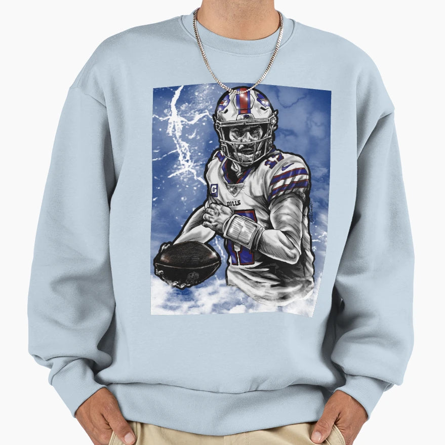Allen Running Full Sweatshirt - Graphic Print Men Women - T-Shirt, Sweatshirt, Hoodie