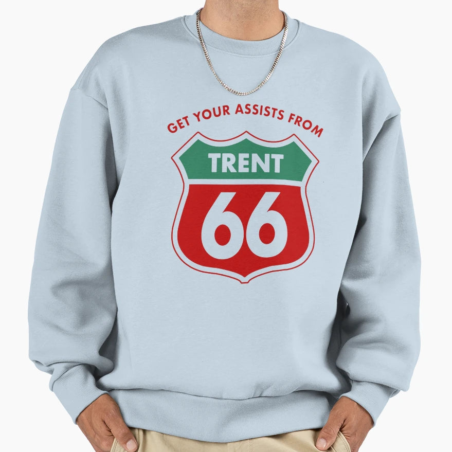 Liverpool Trent 66 Sweatshirt - Novelty Apparel Unisex - T-Shirt, Sweatshirt, Hoodie