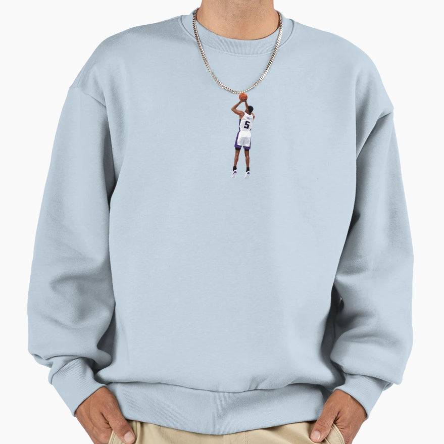 Deaaron Fox Small Qiangy Sweatshirt - Custom Art Print Men Women - T-Shirt, Sweatshirt, Hoodie