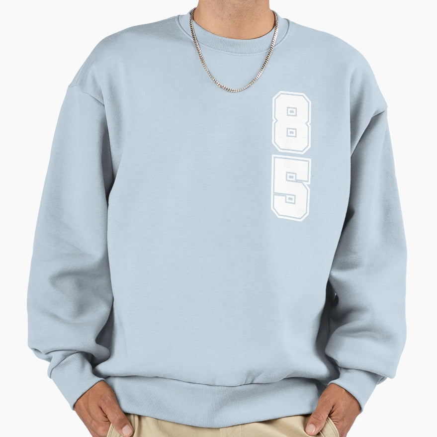 Number 85 Sweatshirt - Trendy Graphic Men Women - T-Shirt, Sweatshirt, Hoodie