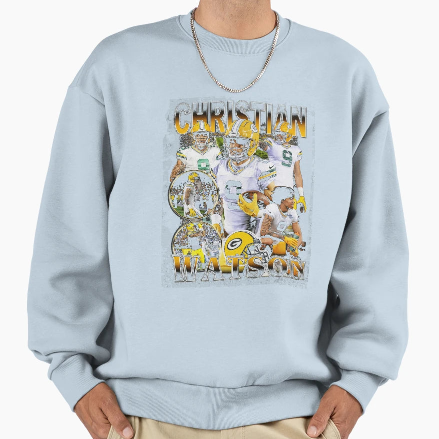 Christian Watson Bootleg Sweatshirt - Fun Novelty Design for Adults - T-Shirt, Sweatshirt, Hoodie