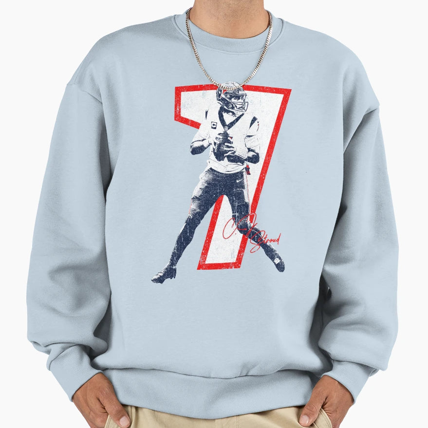 Cj Stroud Variant Sweatshirt - Minimalist Print Men Women - T-Shirt, Sweatshirt, Hoodie