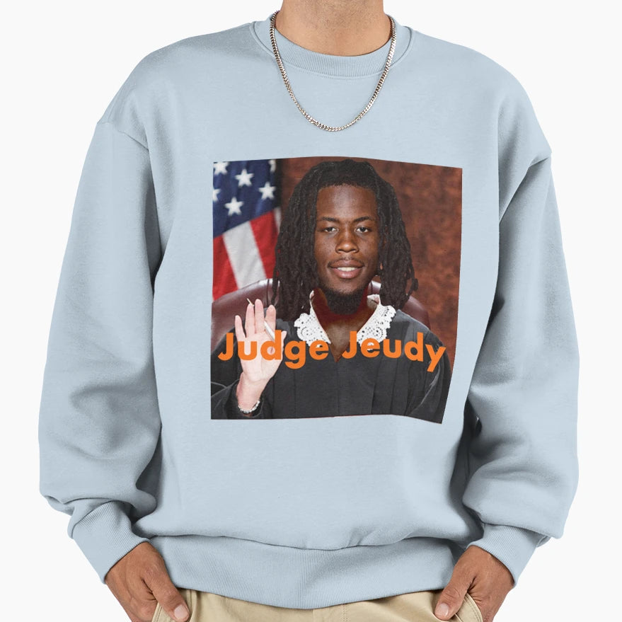 Judge Jeudy T-Shirt - Aesthetic Graphic for Adults - T-Shirt, Sweatshirt, Hoodie