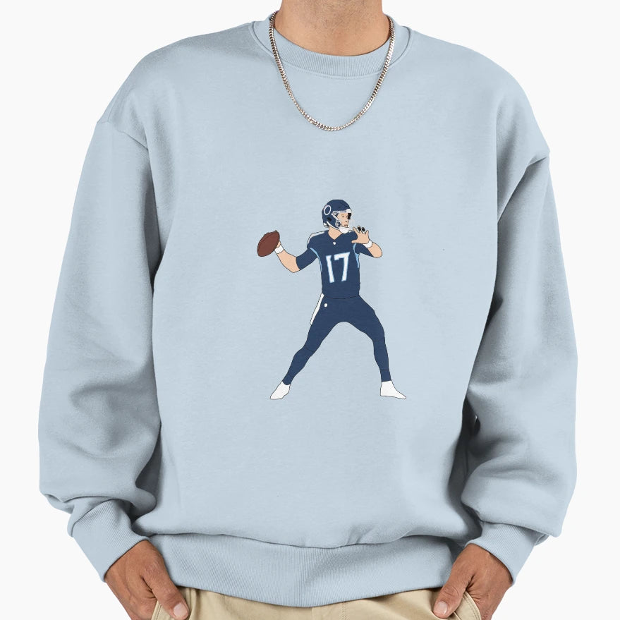 Tennessee Titans Ryan Tannehill Sweatshirt - Fun Novelty Design for Adults - T-Shirt, Sweatshirt, Hoodie