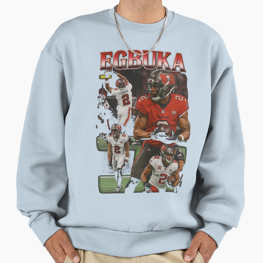 Emeka Egbuka Tampa Bay Sweatshirt - Trendy Graphic Unisex - T-Shirt, Sweatshirt, Hoodie