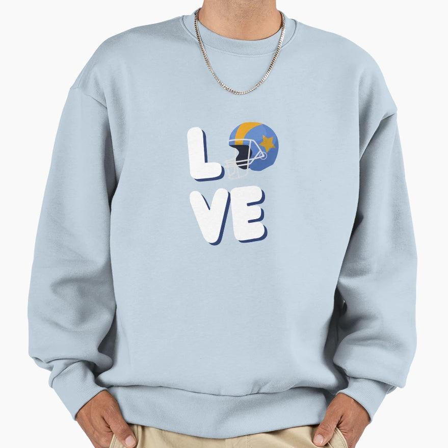 Love Football America Sweatshirt - Streetwear Style Unisex - T-Shirt, Sweatshirt, Hoodie