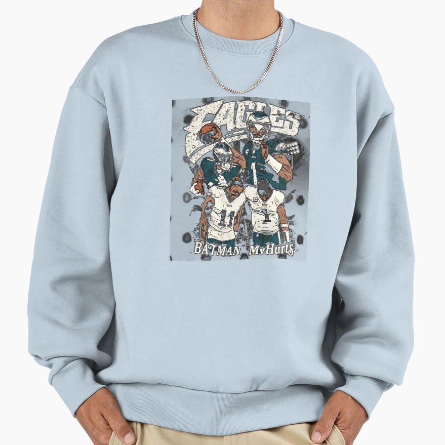 Aj Brown JH Duo Sweatshirt - Custom Art Print Men Women - T-Shirt, Sweatshirt, Hoodie