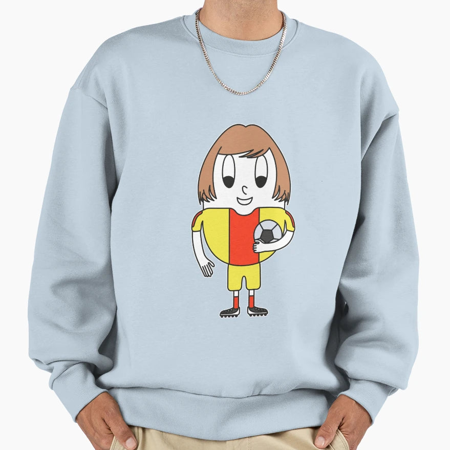 Soccer Player Egg Sweatshirt - Novelty Apparel Men Women - T-Shirt, Sweatshirt, Hoodie