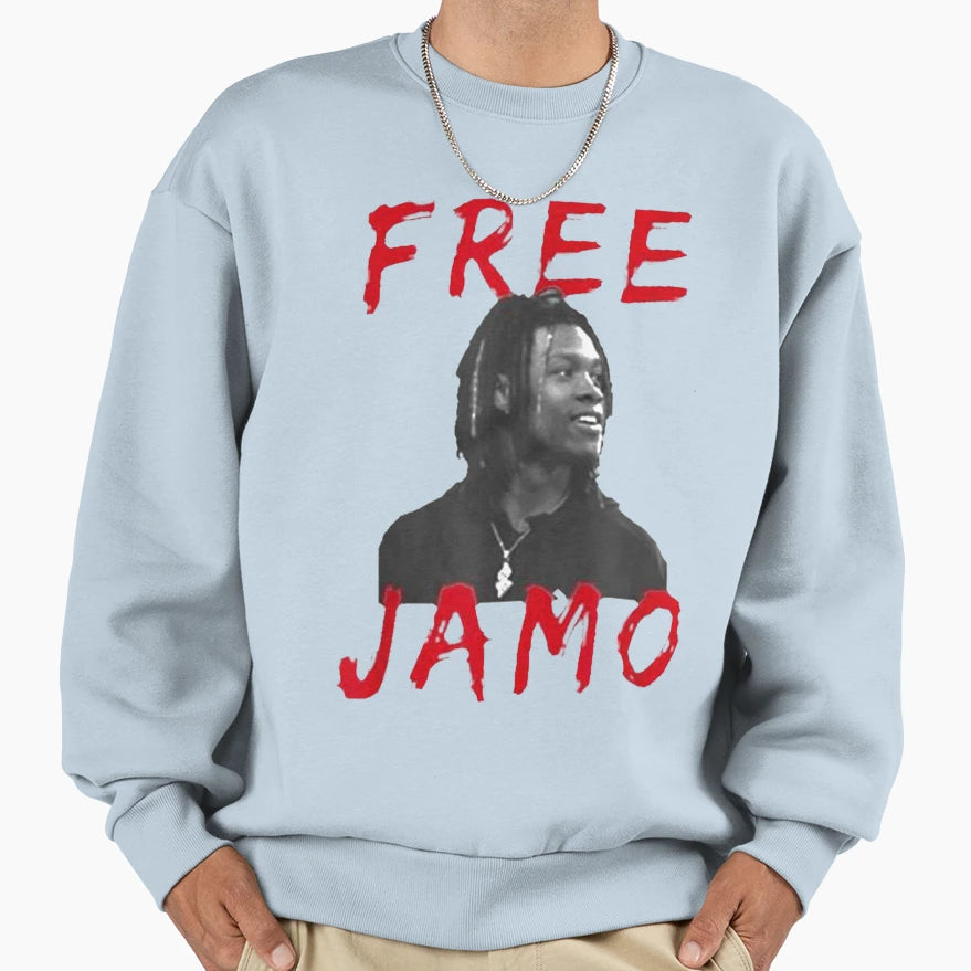 Free Jamo T-Shirt - Trendy Graphic Men Women - T-Shirt, Sweatshirt, Hoodie