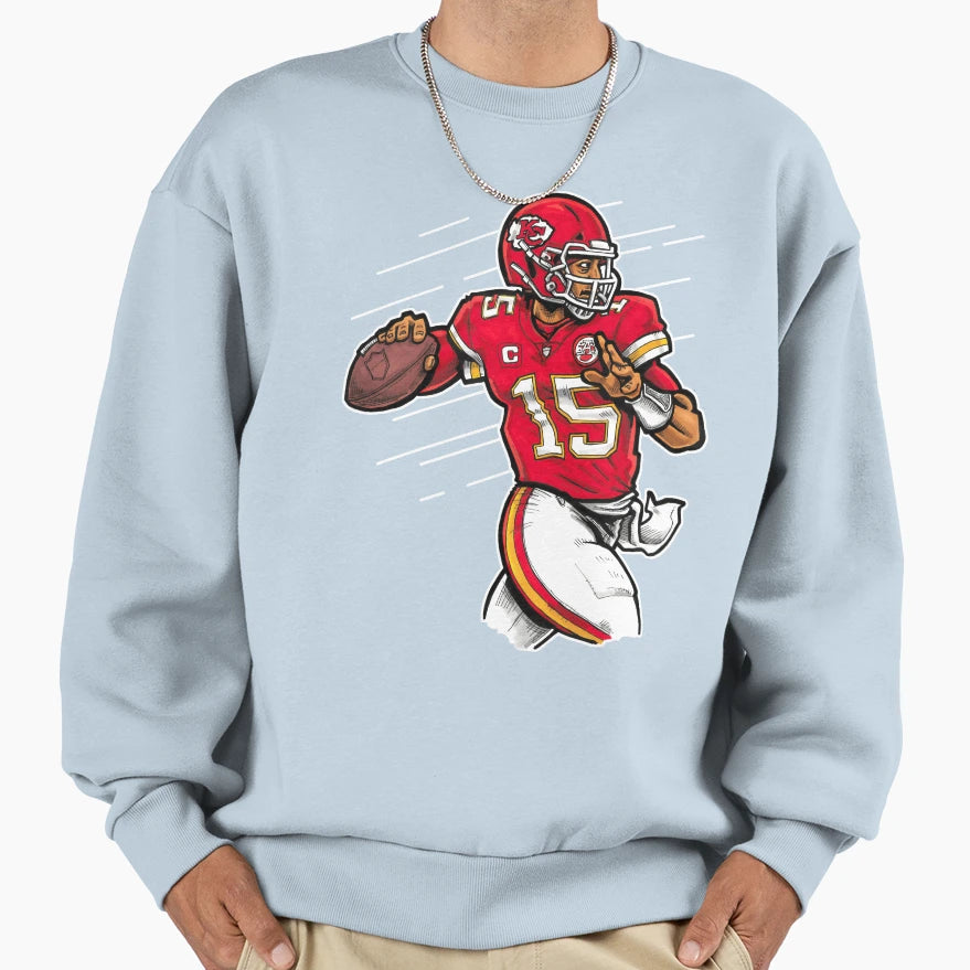 Mahomes Sweatshirt - Fun Novelty Design Unisex - T-Shirt, Sweatshirt, Hoodie