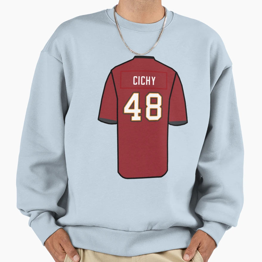Jack Cichy Jersey Sweatshirt - Novelty Apparel Men Women - T-Shirt, Sweatshirt, Hoodie