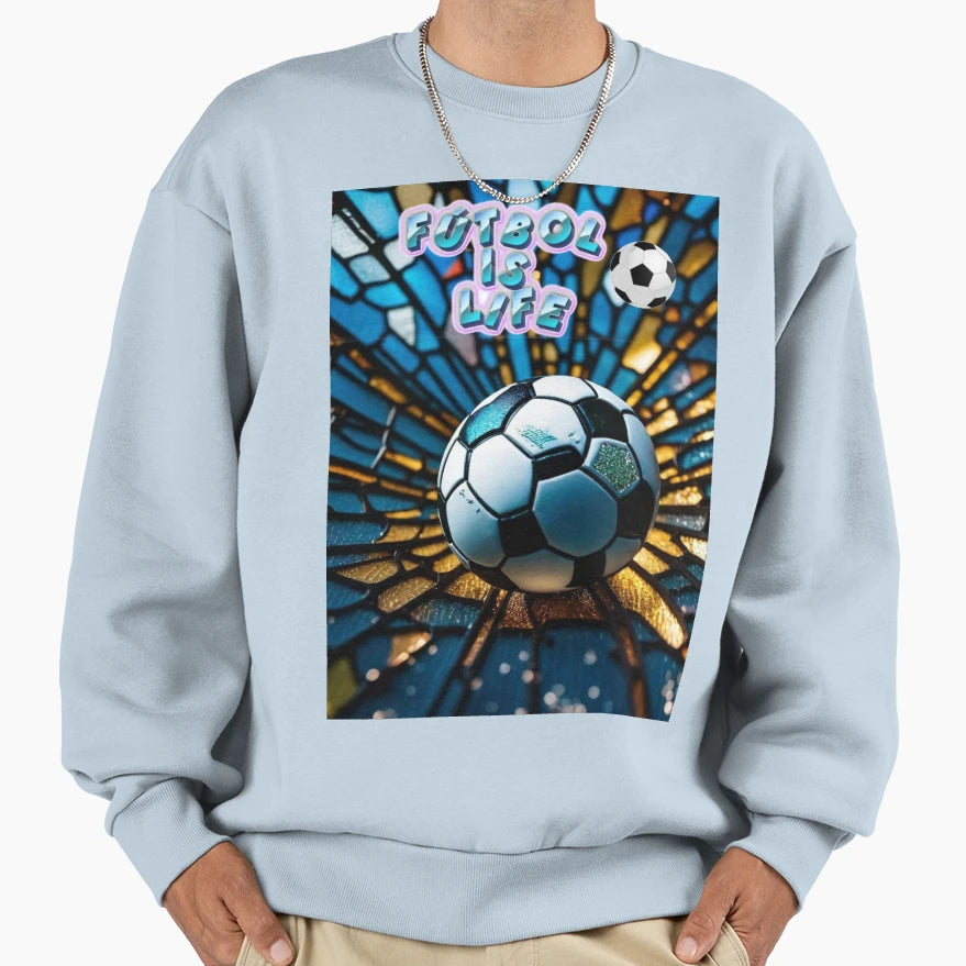 Football Is Life Series 3 Sweatshirt - Trendy Graphic for Adults - T-Shirt, Sweatshirt, Hoodie