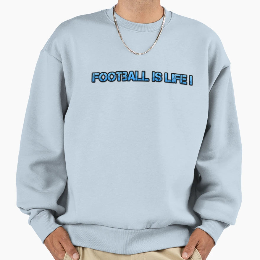 Football Is Life Afc Richmond Sweatshirt - Minimalist Print for Adults - T-Shirt, Sweatshirt, Hoodie