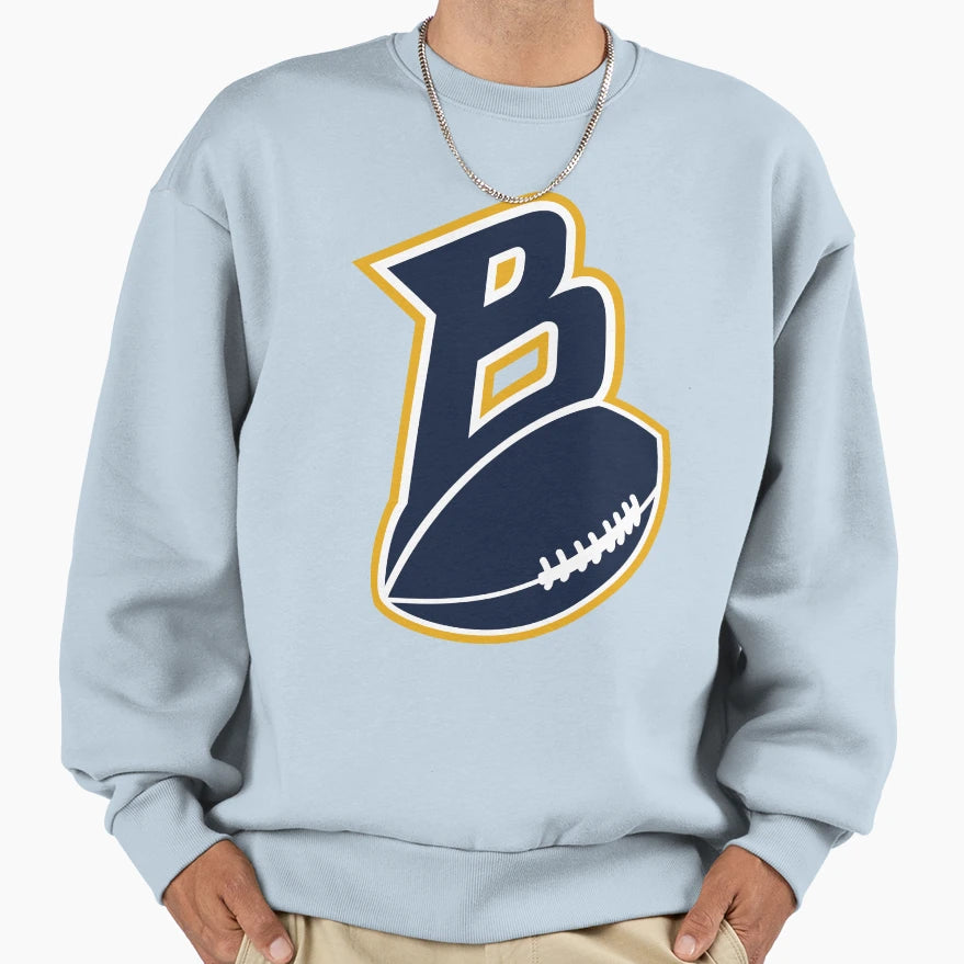 Flying B Football Sweatshirt - Custom Art Print Men Women - T-Shirt, Sweatshirt, Hoodie