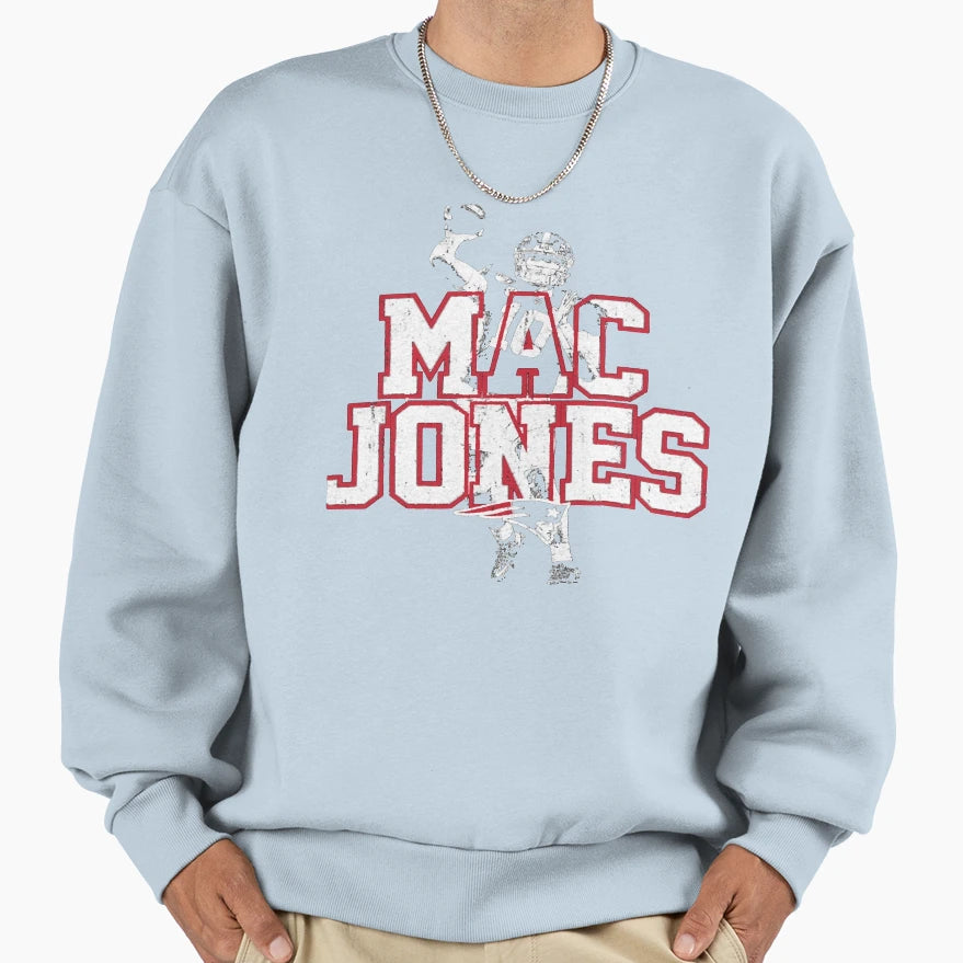 Mac Jones Png T-Shirt - Graphic Print Men Women - T-Shirt, Sweatshirt, Hoodie