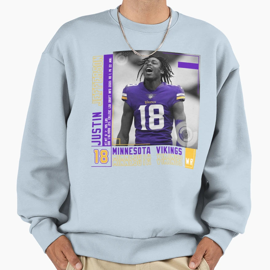 Justin Jeffer Sweatshirt - Custom Art Print for Adults - T-Shirt, Sweatshirt, Hoodie