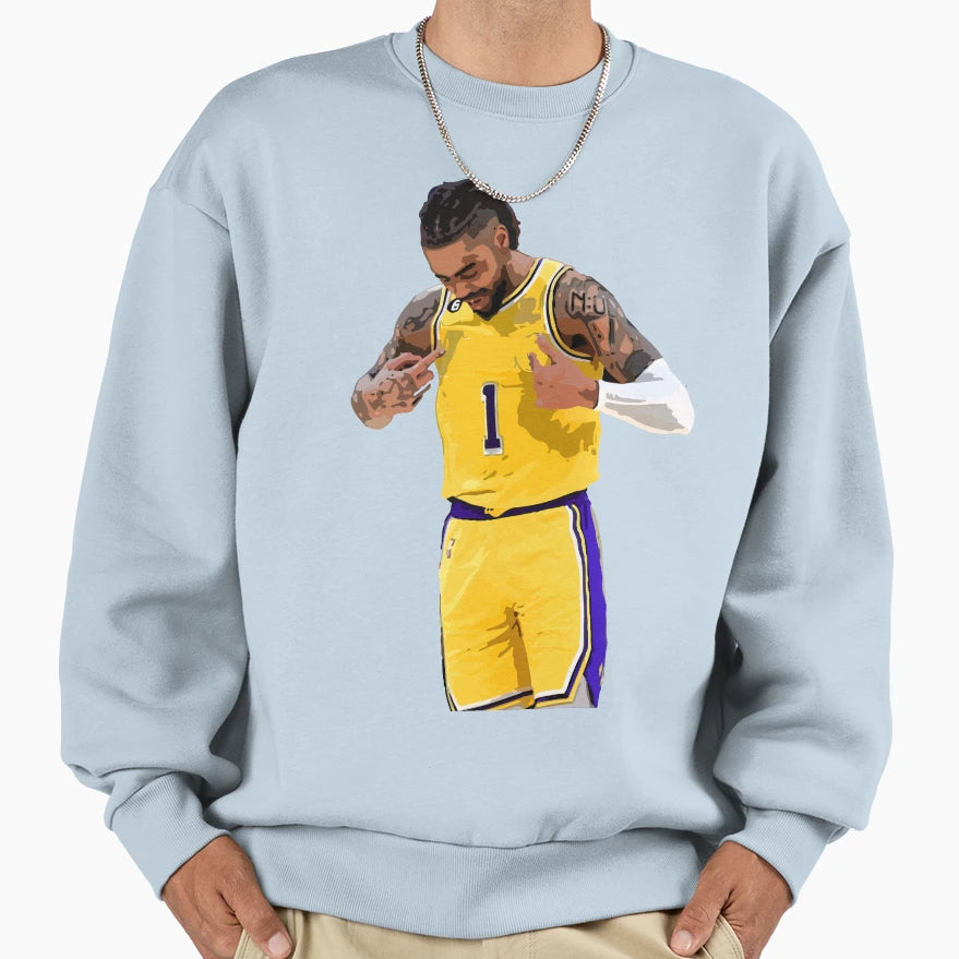 Dangelo Russell Sweatshirt - Aesthetic Graphic for Adults - T-Shirt, Sweatshirt, Hoodie