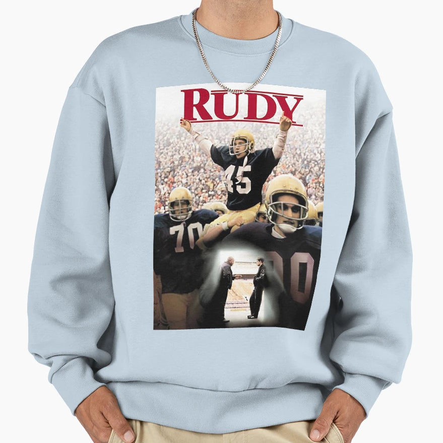 Rudy Sweatshirt - Minimalist Print Men Women - T-Shirt, Sweatshirt, Hoodie