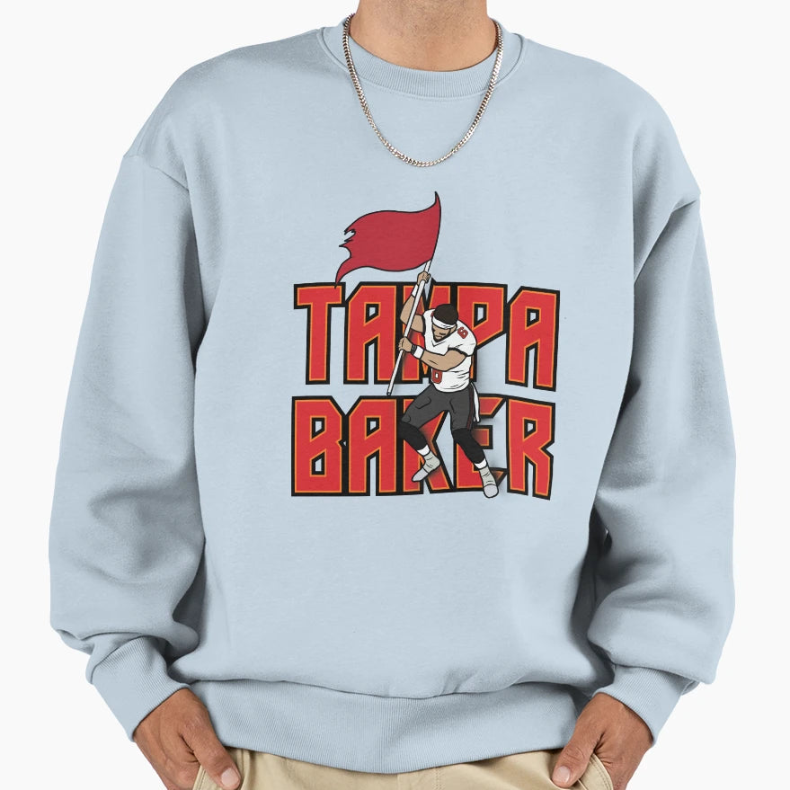 Tampa Baker Sweatshirt - Custom Art Print Unisex - T-Shirt, Sweatshirt, Hoodie